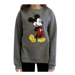 Disney medium Chenille patch print Mickey Mouse sweatshirt SP2 2054
